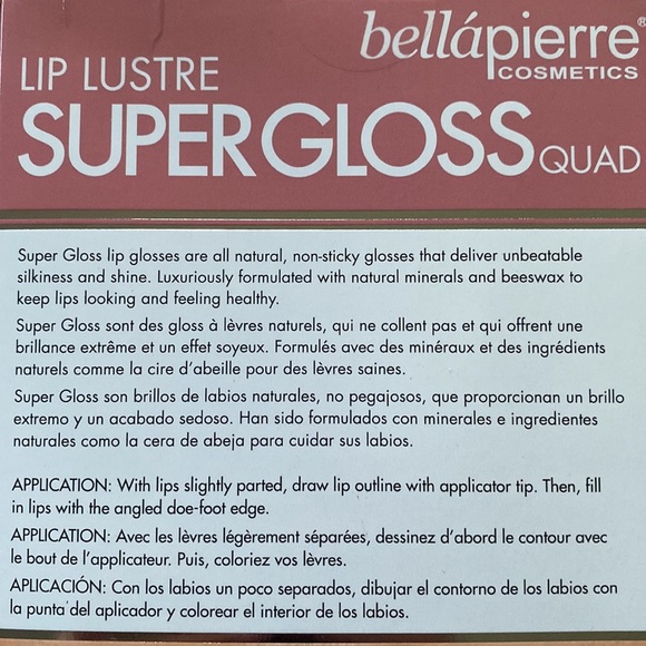 Bellapierre supergloss box of 4 - Picture 4 of 5